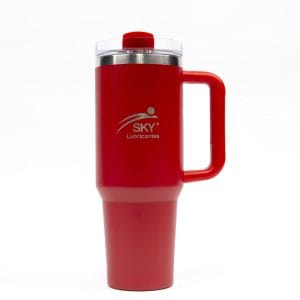Jarra térmica sky lubricantes color rojo 